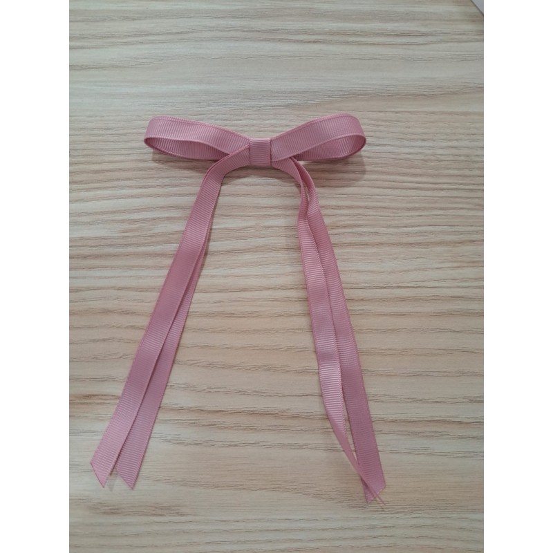 Lazo clip pico pato grosgrain largas