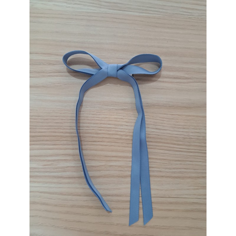 Lazo clip pico pato grosgrain largas