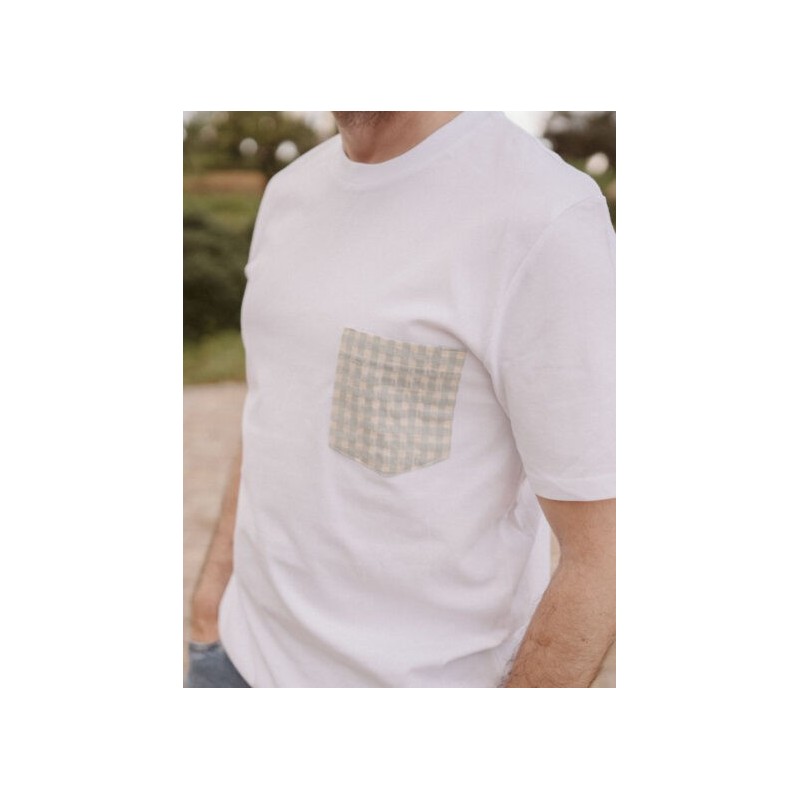 Camiseta unisex vichy petra