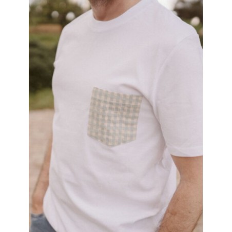 Camiseta unisex vichy petra