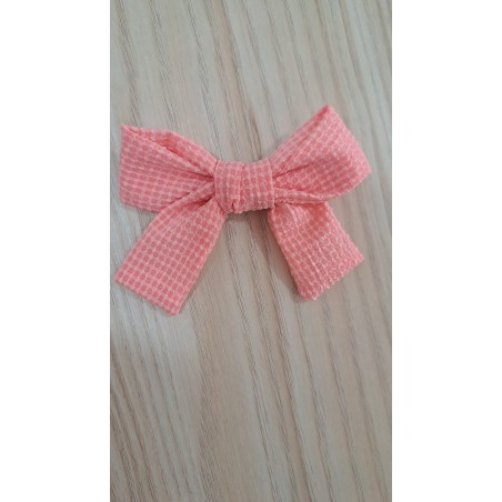 Lazo fluido tela Javea con clip pico-pato