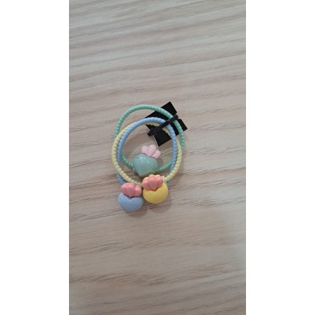 Coletero adornos niña pack 3 unidades