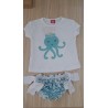 Conjunto baño niña pulpo marinero