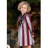 Vestido cuadros-rayas niña de la marca española José Varón