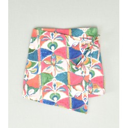 Shorts-falda estampado niña  Colección primavera-verano 2025 de la marca española José Varón