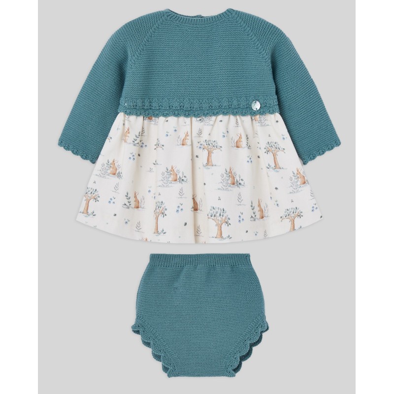 Vestido corto conejitos mas braga de la marca española Paz Rodriguez