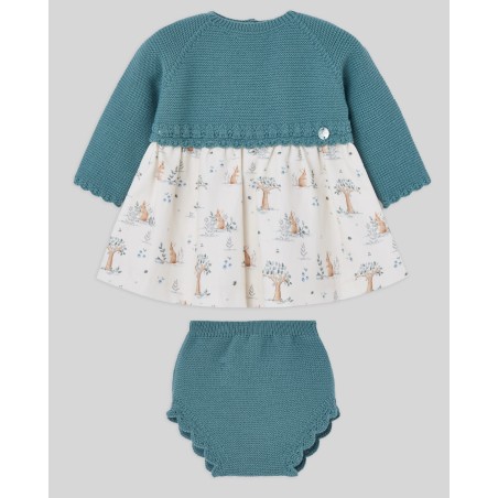 Vestido corto conejitos mas braga de la marca española Paz Rodriguez